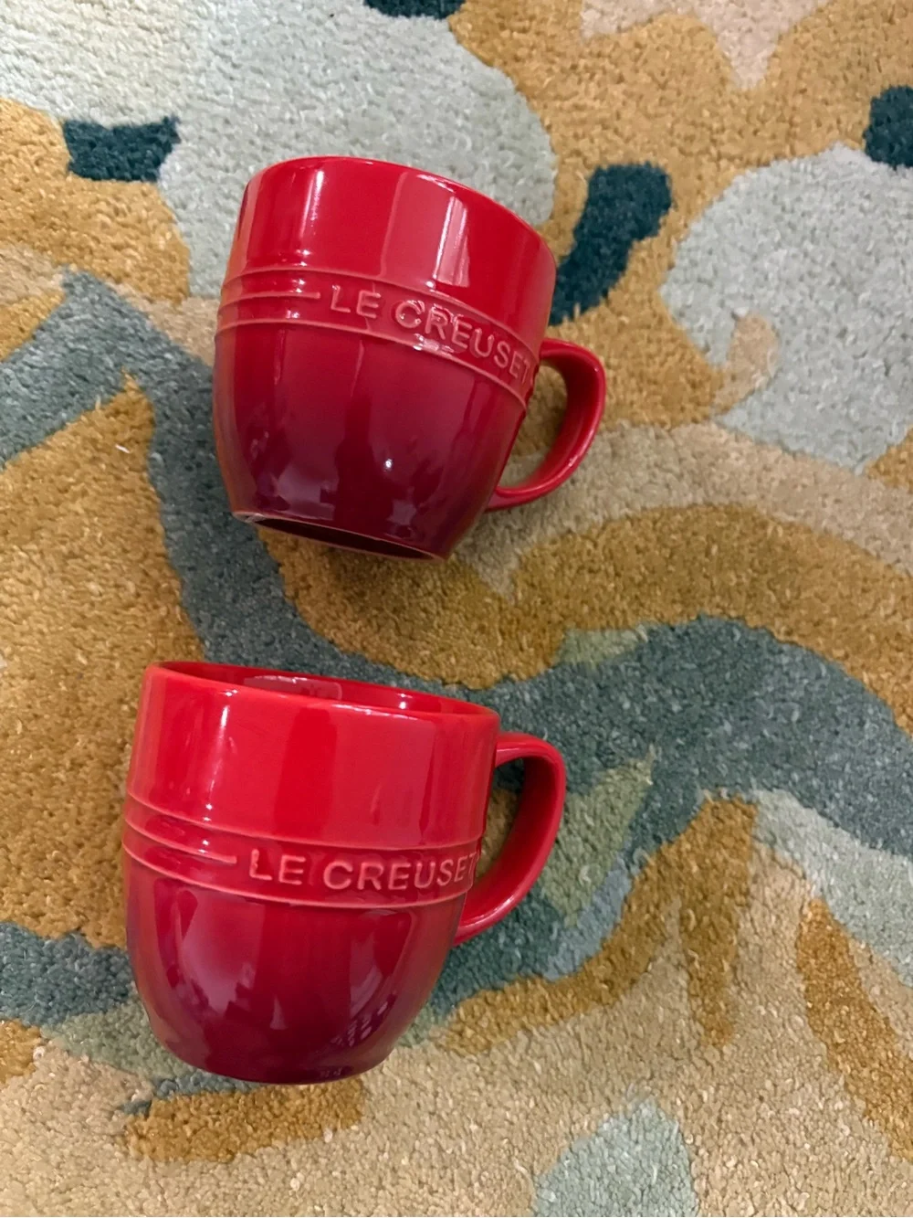 Le Creuset 350 ML Cerise Coffee Mugs - Set of 2